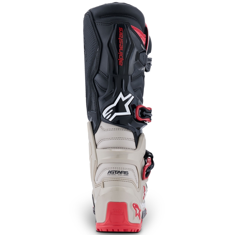 Μπότες Μοτοσικλέτας Alpinestars Tech 7 Enduro Μαύρες-Ανοιχτό Γκρι-Κόκκινες