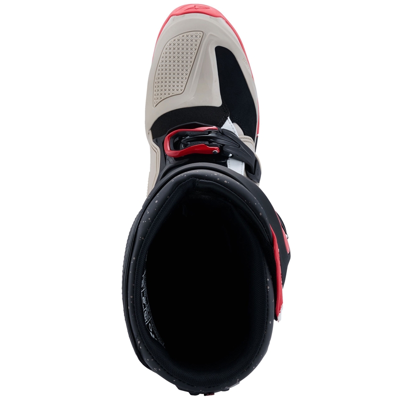 Μπότες Μοτοσικλέτας Alpinestars Tech 7 Enduro Μαύρες-Ανοιχτό Γκρι-Κόκκινες