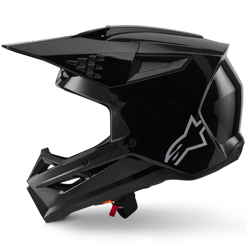 Κράνος Alpinestars S-M3 Solid motocross μαύρο