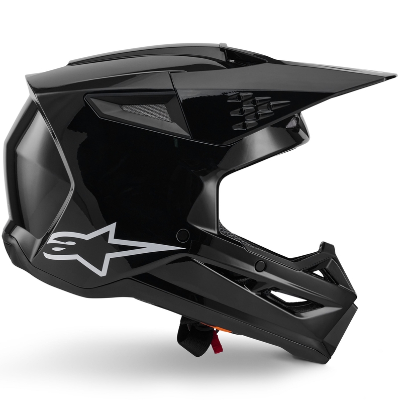 Κράνος Alpinestars S-M3 Solid motocross μαύρο