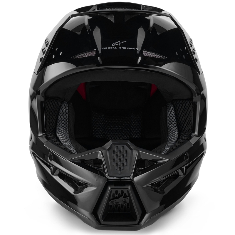Κράνος Alpinestars S-M3 Solid motocross μαύρο
