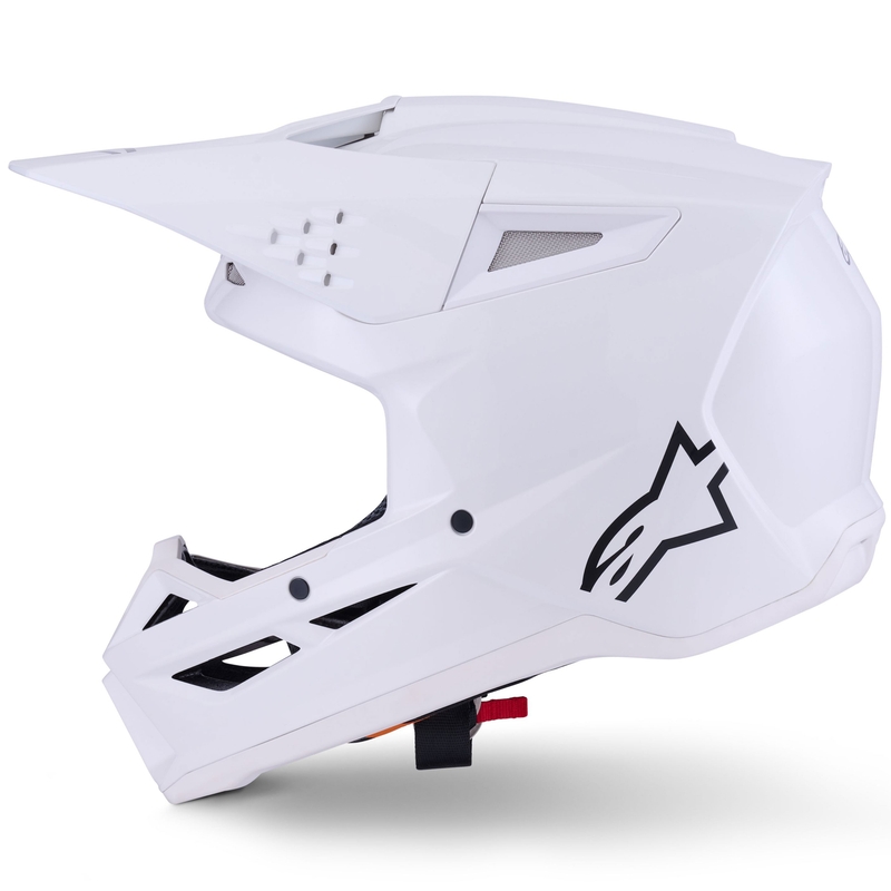Κράνος Alpinestars S-M3 Solid Motocross λευκό