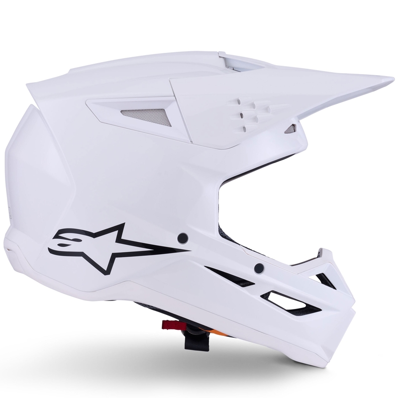Κράνος Alpinestars S-M3 Solid Motocross λευκό