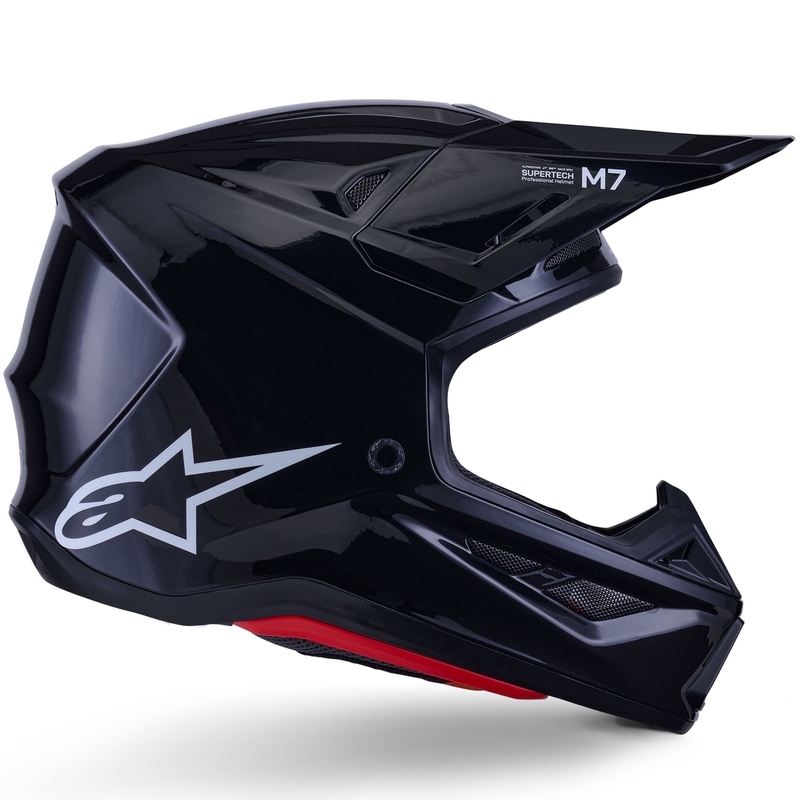 Κράνος Alpinestars SM7 Solid motocross μαύρο