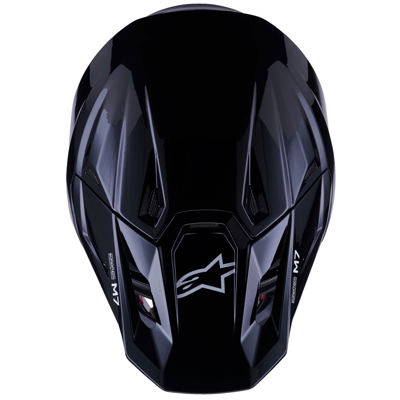Κράνος Alpinestars SM7 Solid motocross μαύρο