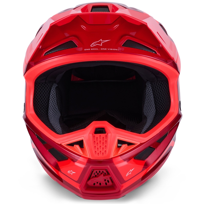 Κράνος motocross Alpinestars SM7 Core κόκκινο