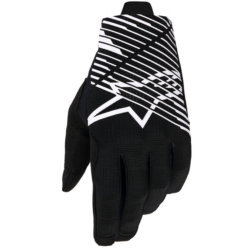 Γάντια motocross Alpinestars Radar Pro ασπρόμαυρα