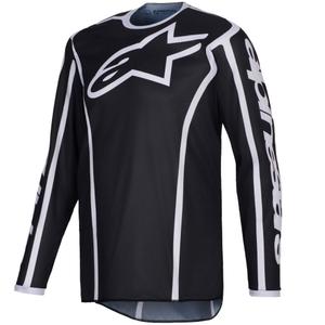 Φανέλα motocross Alpinestars Fluid Apex μαύρο-γκρι