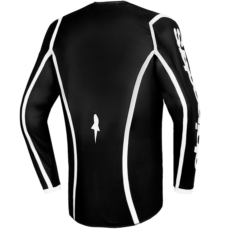 Φανέλα motocross Alpinestars Fluid Apex μαύρο-γκρι