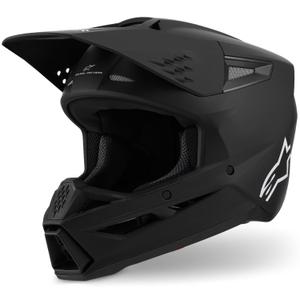 Κράνος Alpinestars S-M3 Solid motocross, ματ μαύρο