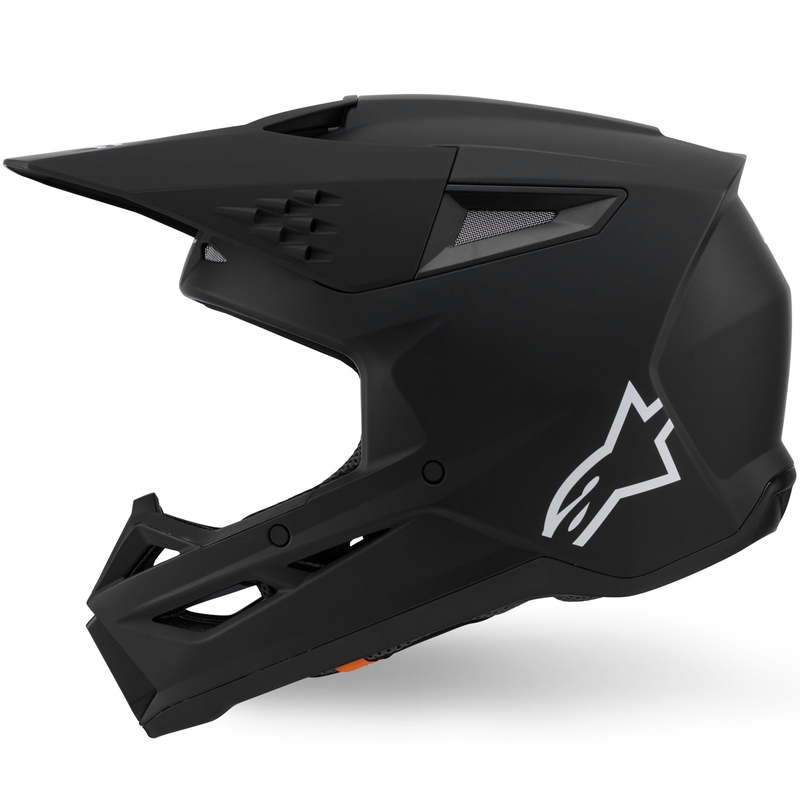 Κράνος Alpinestars S-M3 Solid motocross, ματ μαύρο