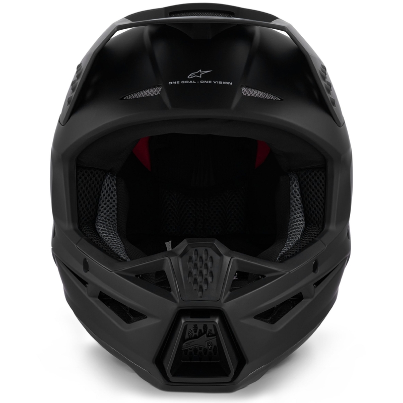 Κράνος Alpinestars S-M3 Solid motocross, ματ μαύρο
