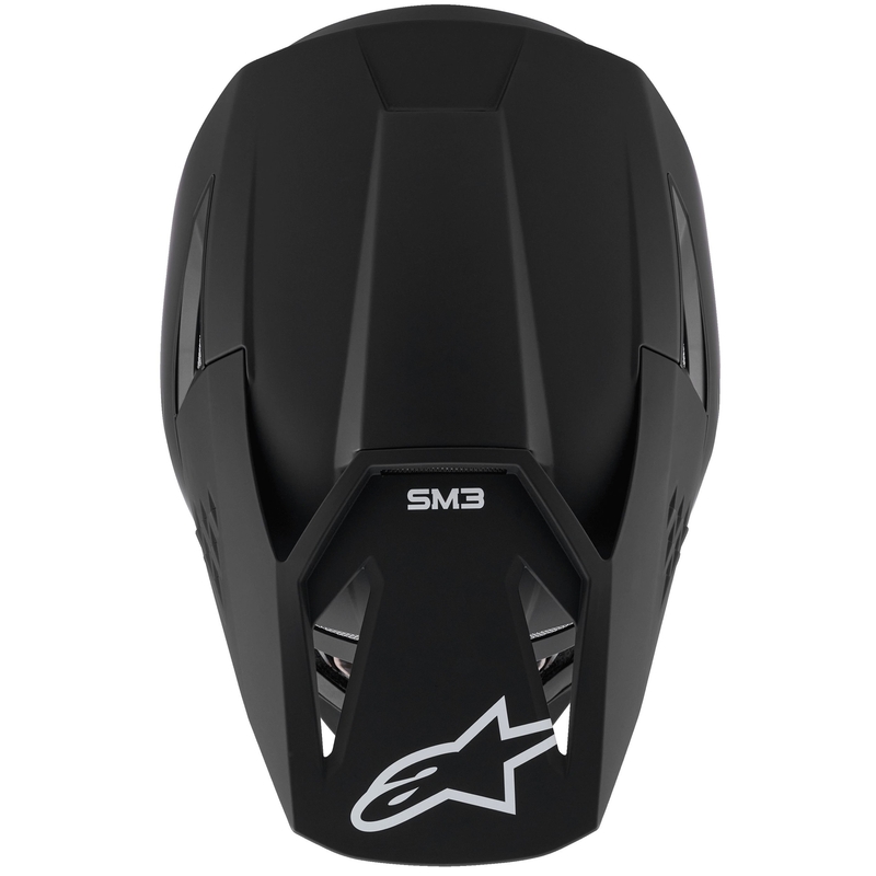 Κράνος Alpinestars S-M3 Solid motocross, ματ μαύρο
