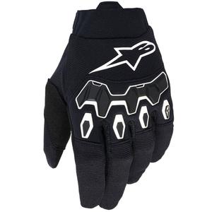 Γάντια motocross Alpinestars Full Bore V2 για παιδιά/νεανίδες, μαύρα-λευκά
