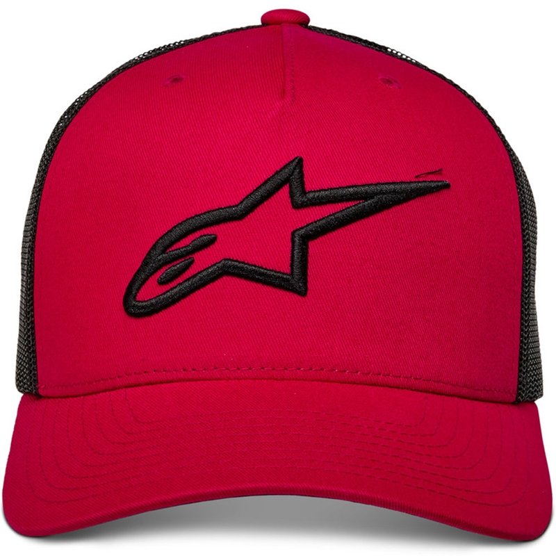 Καπέλο Alpinestars Ageless κόκκινο-μαύρο