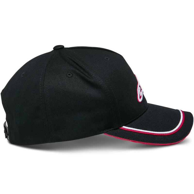 Καπέλο Alpinestars Ascencen Snapback μαύρο-κόκκινο