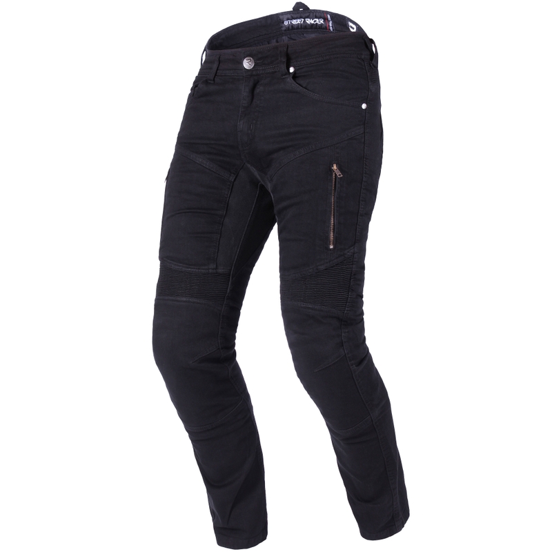 Τζιν Μοτοσικλέτας Street Racer Stretch II CE Μαύρο