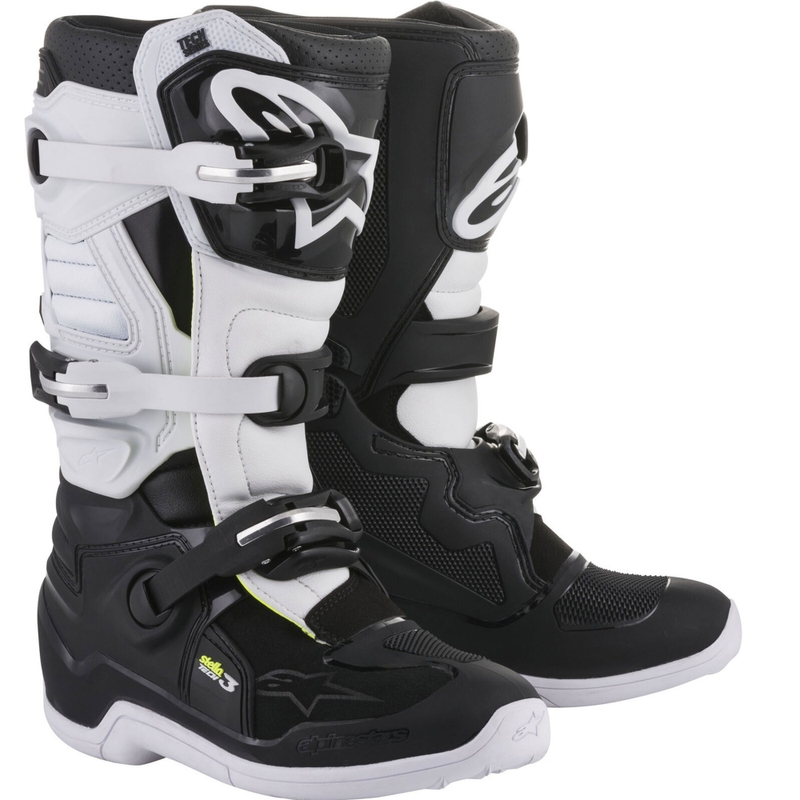 Γυναικείες Μπότες Motocross Alpinestars Stella Tech 3 Μαύρο-Λευκό