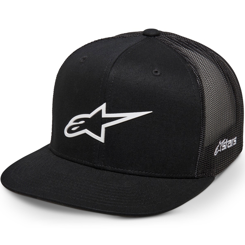 Καπέλο Alpinestars 3D Ageless Trucker μαύρο-λευκό