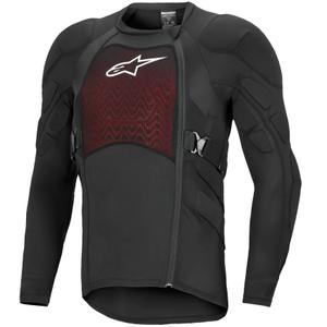 Προστατευτικό σώματος με μακριά μανίκια Alpinestars Bionic Plasma LT μαύρο-κόκκινο-λευκό