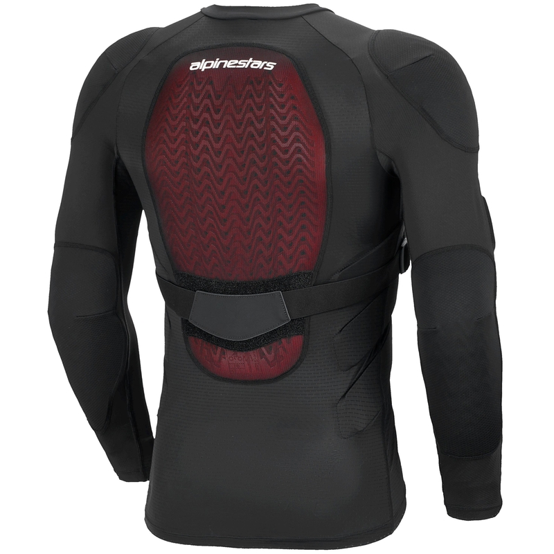 Προστατευτικό σώματος με μακριά μανίκια Alpinestars Bionic Plasma LT μαύρο-κόκκινο-λευκό