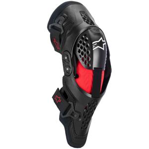 Προστατευτικά γονάτων Alpinestars SX-1 Plasma μαύρο-κόκκινο-γκρι