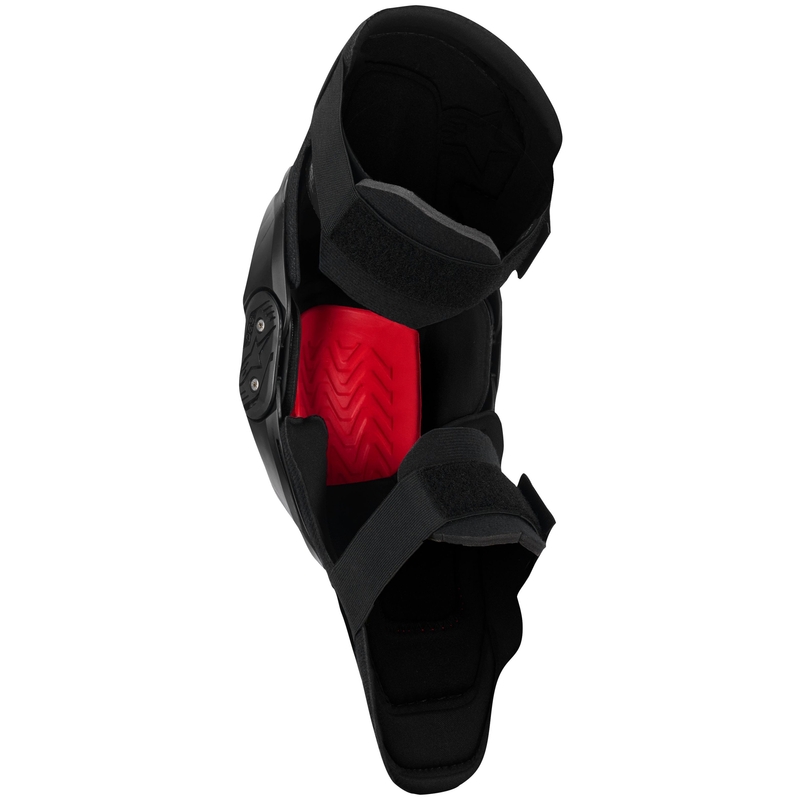 Προστατευτικά γονάτων Alpinestars SX-1 Plasma μαύρο-κόκκινο-γκρι