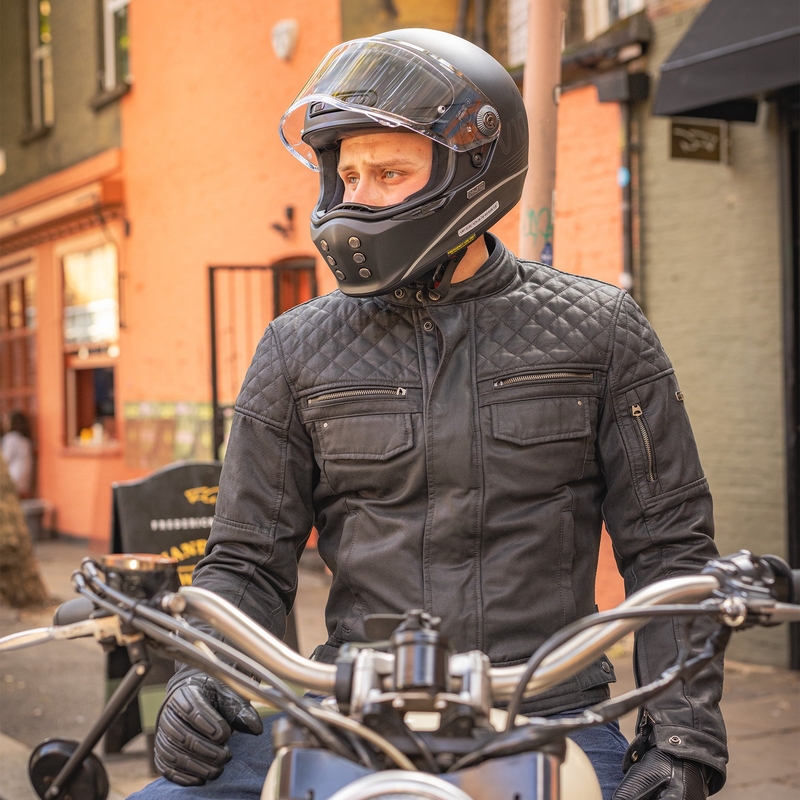 Μπουφάν μοτοσικλέτας OXFORD HARDY 2.0 μαύρο