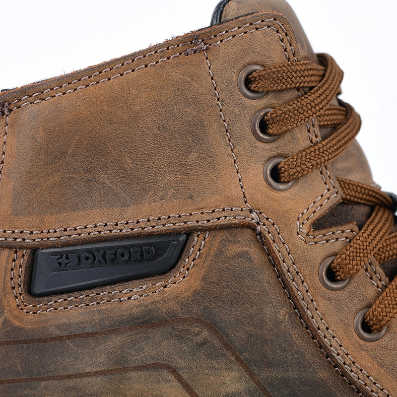 Μπότες μοτοσικλέτας OXFORD KICKBACK DRY2DRY™ καφέ