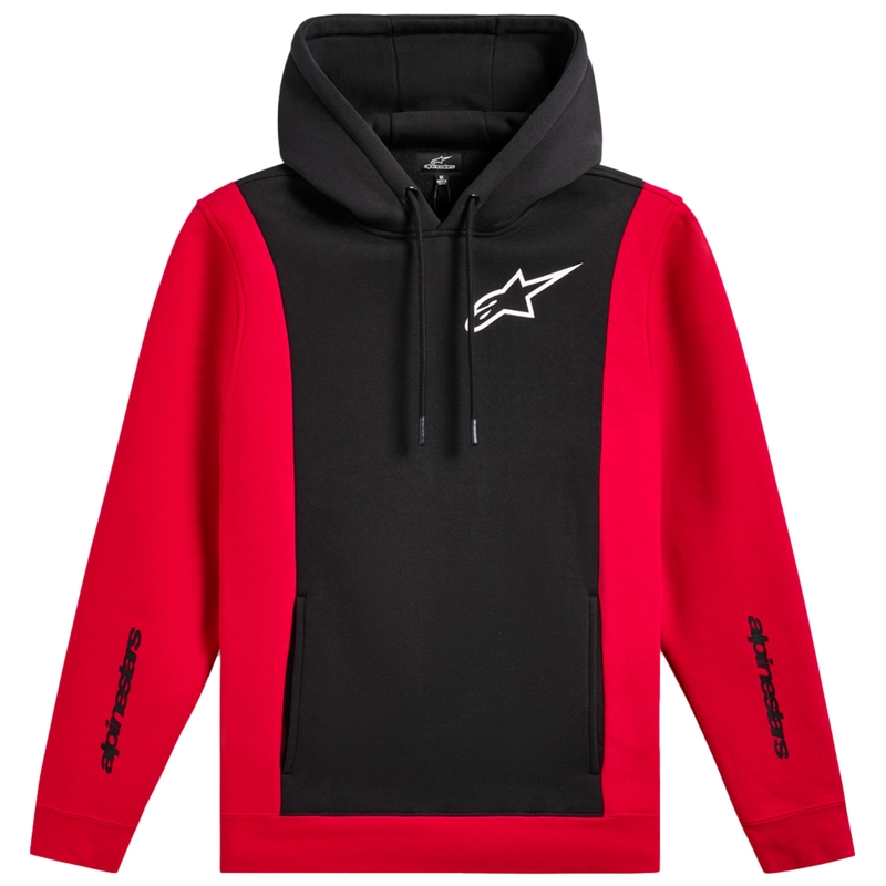 Φούτερ Alpinestars Ignite μαύρο-κόκκινο