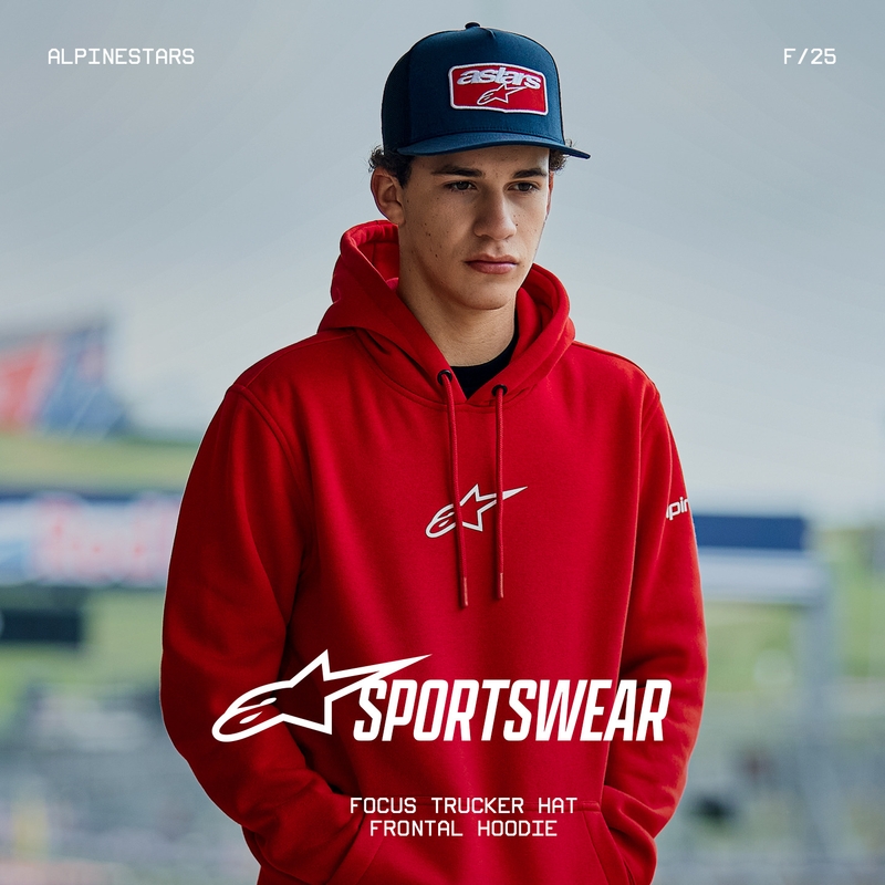 Φούτερ Alpinestars Frontal κόκκινο