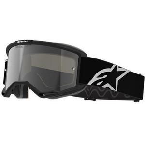 Γυαλιά motocross Alpinestars Vision 5 Corp μαύρα με διαφανή φακό