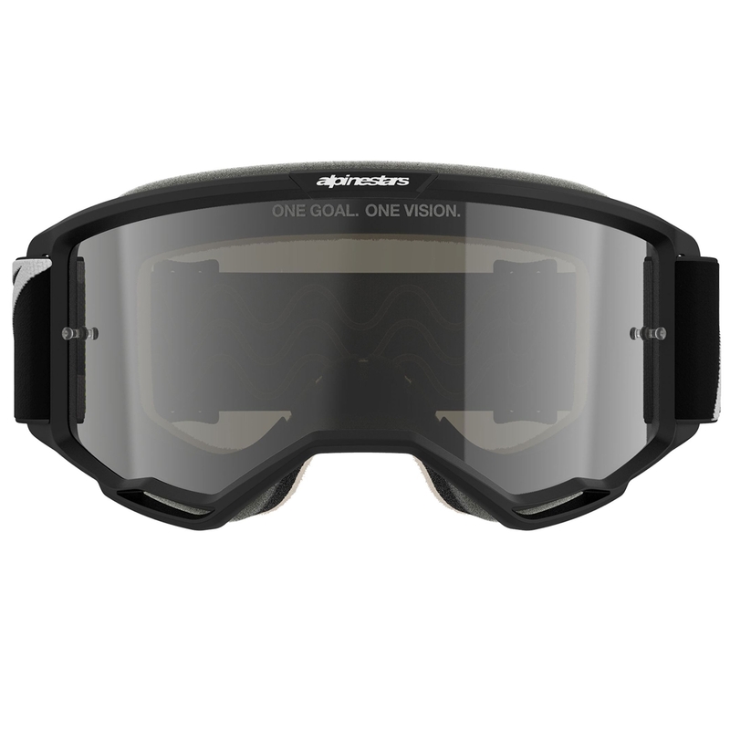 Γυαλιά motocross Alpinestars Vision 5 Corp μαύρα με διαφανή φακό