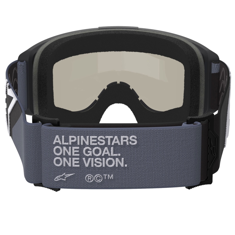 Γυαλιά motocross Alpinestars Vision Sand μαύρο-γκρι με σκούρο φακό smoke