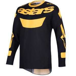 Φανέλα motocross Alpinestars Racer Riway κίτρινο-μαύρο