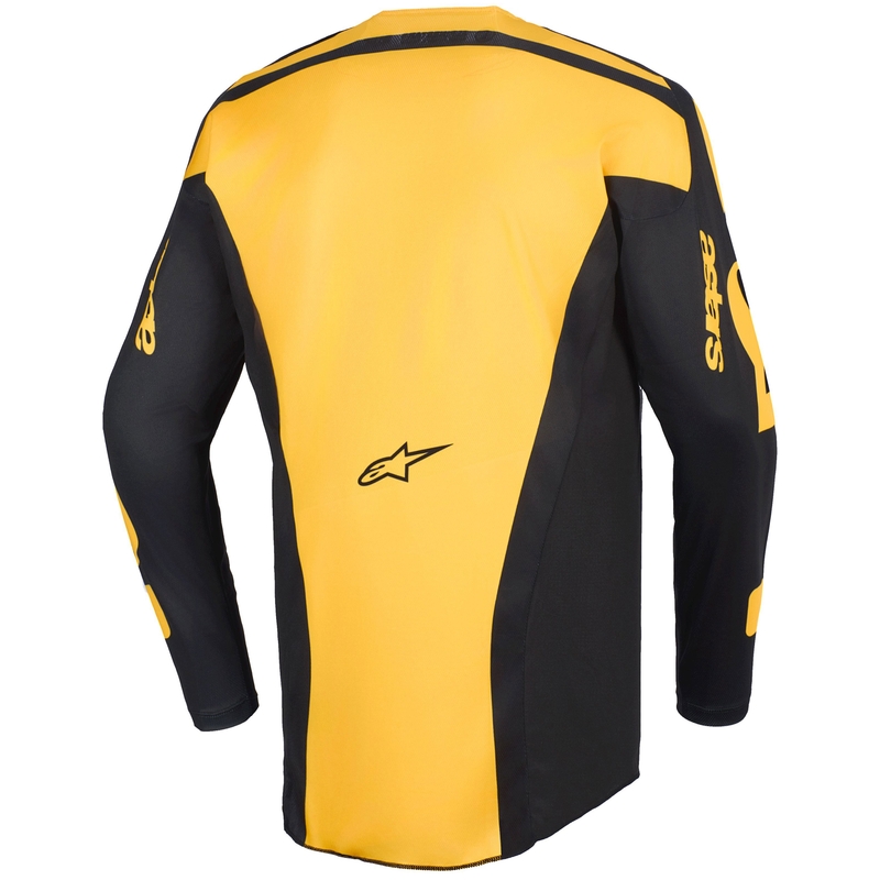 Φανέλα motocross Alpinestars Racer Riway κίτρινο-μαύρο