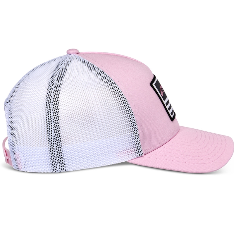 Καπέλο Alpinestars Flag Snap ροζ-λευκό