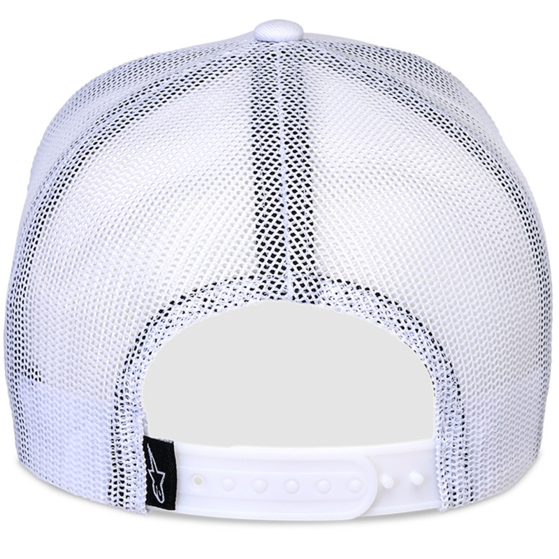 Καπέλο Alpinestars Flag Snap λευκό-λευκό