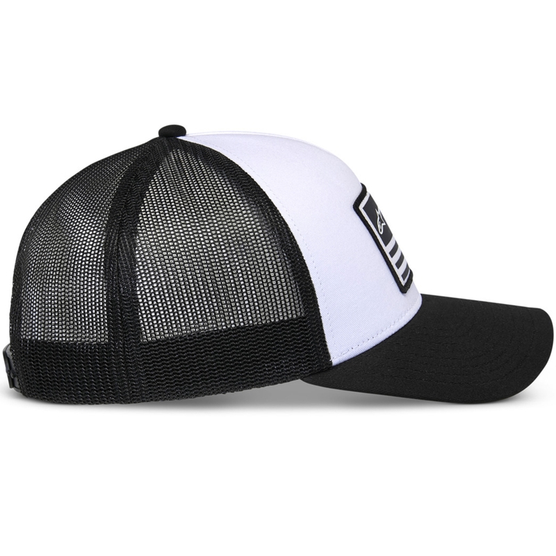 Καπέλο Alpinestars Flag Snap λευκό-μαύρο