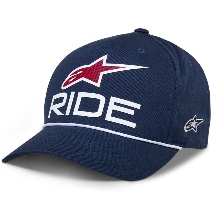 Καπέλο Alpinestars Ride Comp Snapback μπλε-λευκό-κόκκινο