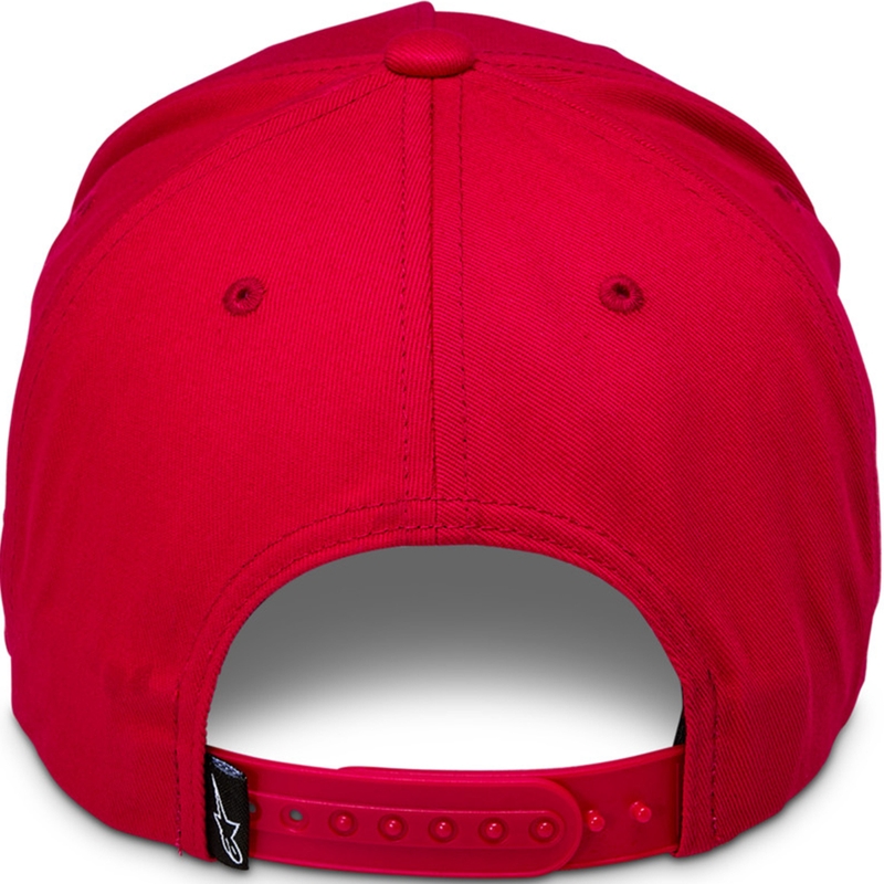 Καπέλο Alpinestars Ride Comp Snapback κόκκινο-λευκό-μαύρο