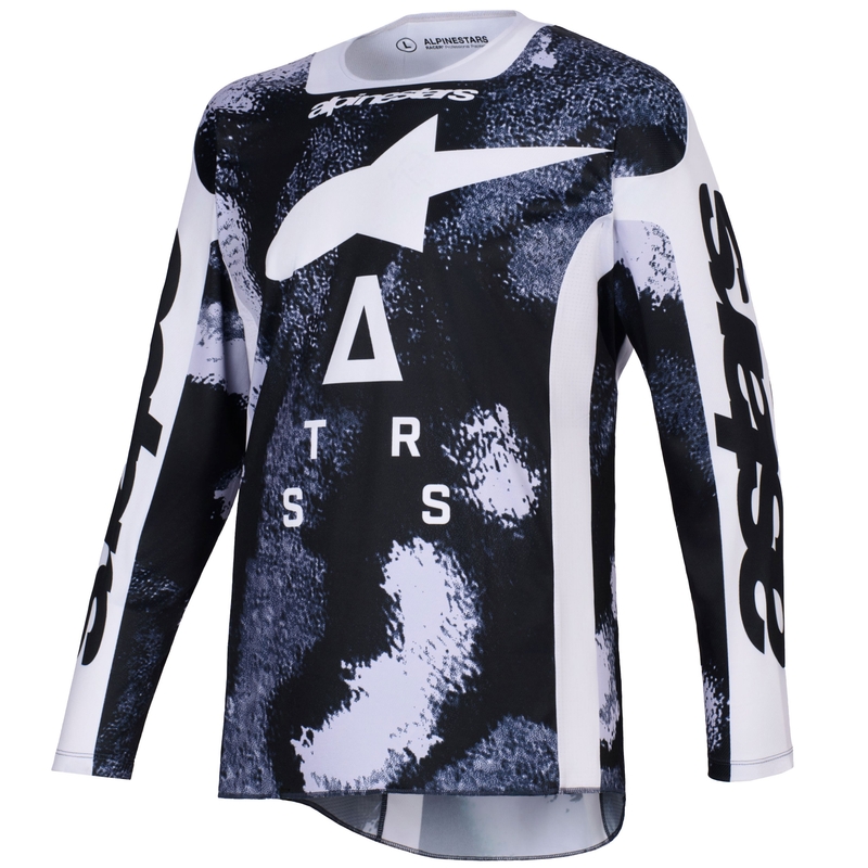 Φανέλα motocross Alpinestars Racer Lahnd γκρι-παραλλαγής