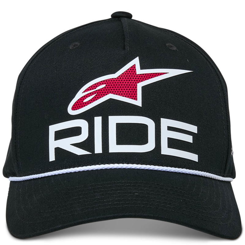 Καπέλο Alpinestars Ride Comp Snapback μαύρο-άσπρο-κόκκινο