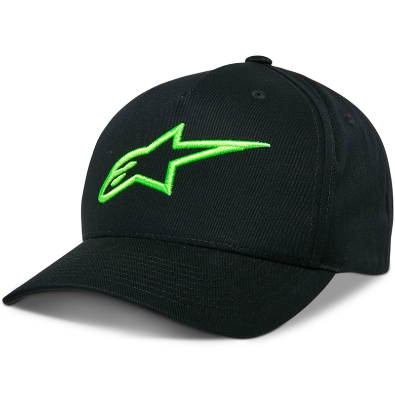 Καπέλο Alpinestars Ageless Snapback μαύρο-πράσινο
