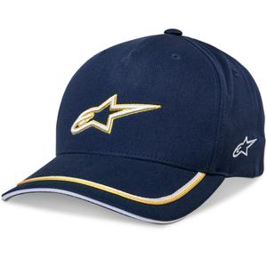 Καπέλο Alpinestars Ascencen Snapback μπλε-χρυσό