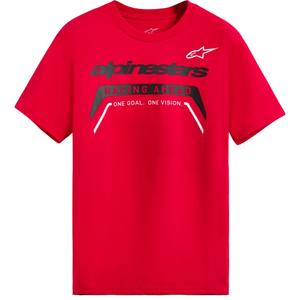 Κόκκινο μπλουζάκι Alpinestars Q3 CSF