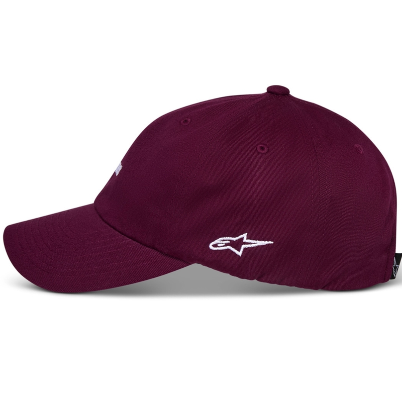 Καπέλο Alpinestars Deduce Strapback σε μπορντό χρώμα