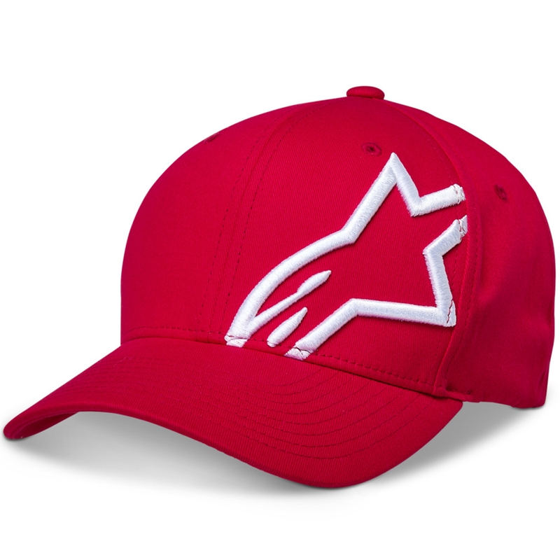 Καπέλο Alpinestars Corp Shift 2 κόκκινο-λευκό