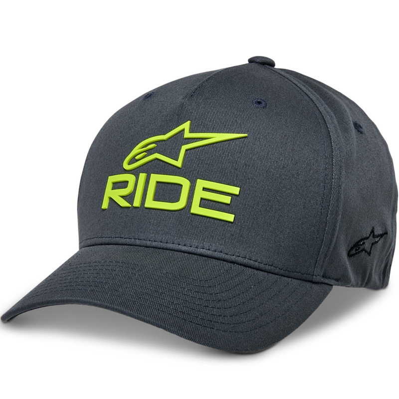 Καπέλο Alpinestars Ride Sonic γκρι-φλουορ κίτρινο