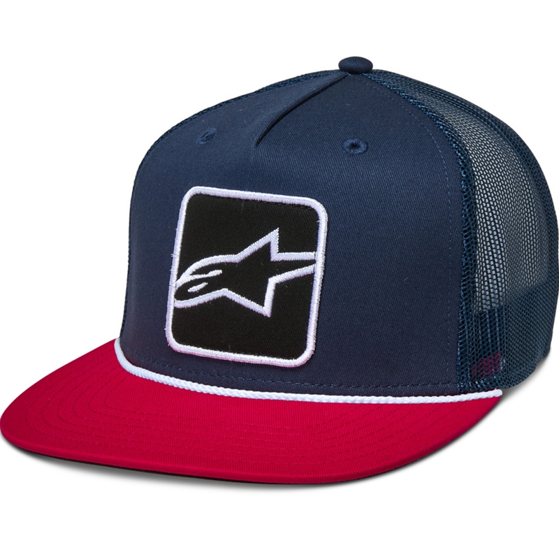 Καπάκι Alpinestars Control μπλε-μπλε-κόκκινο